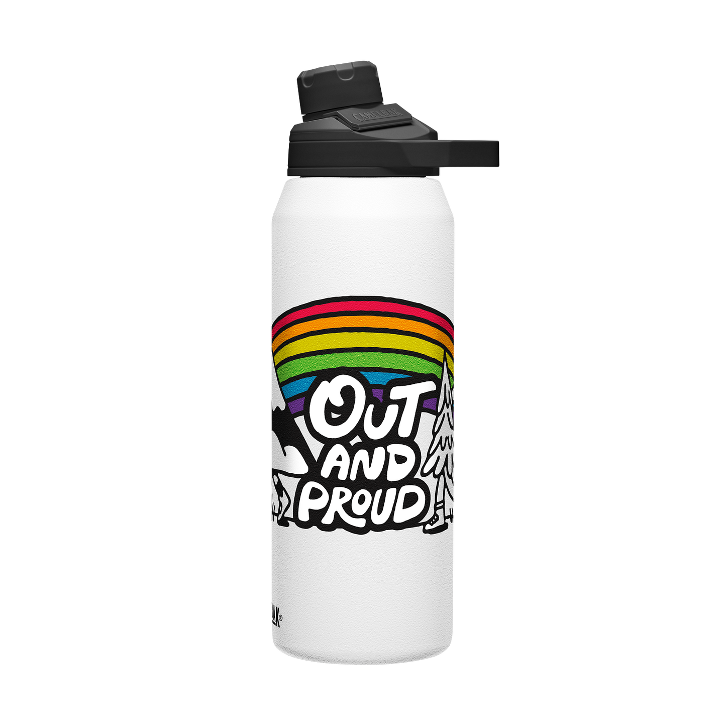 chute-mag-32-oz-water-bottle-insulated-stainless-steel-plus-cleanup-kit-pride-collection-limited-edition-x2 xhvxlhasbo
