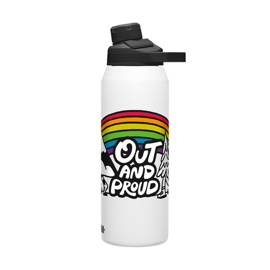 chute-mag-32-oz-water-bottle-insulated-stainless-steel-plus-cleanup-kit-pride-collection-limited-edition-x2 xhvxlhasbo